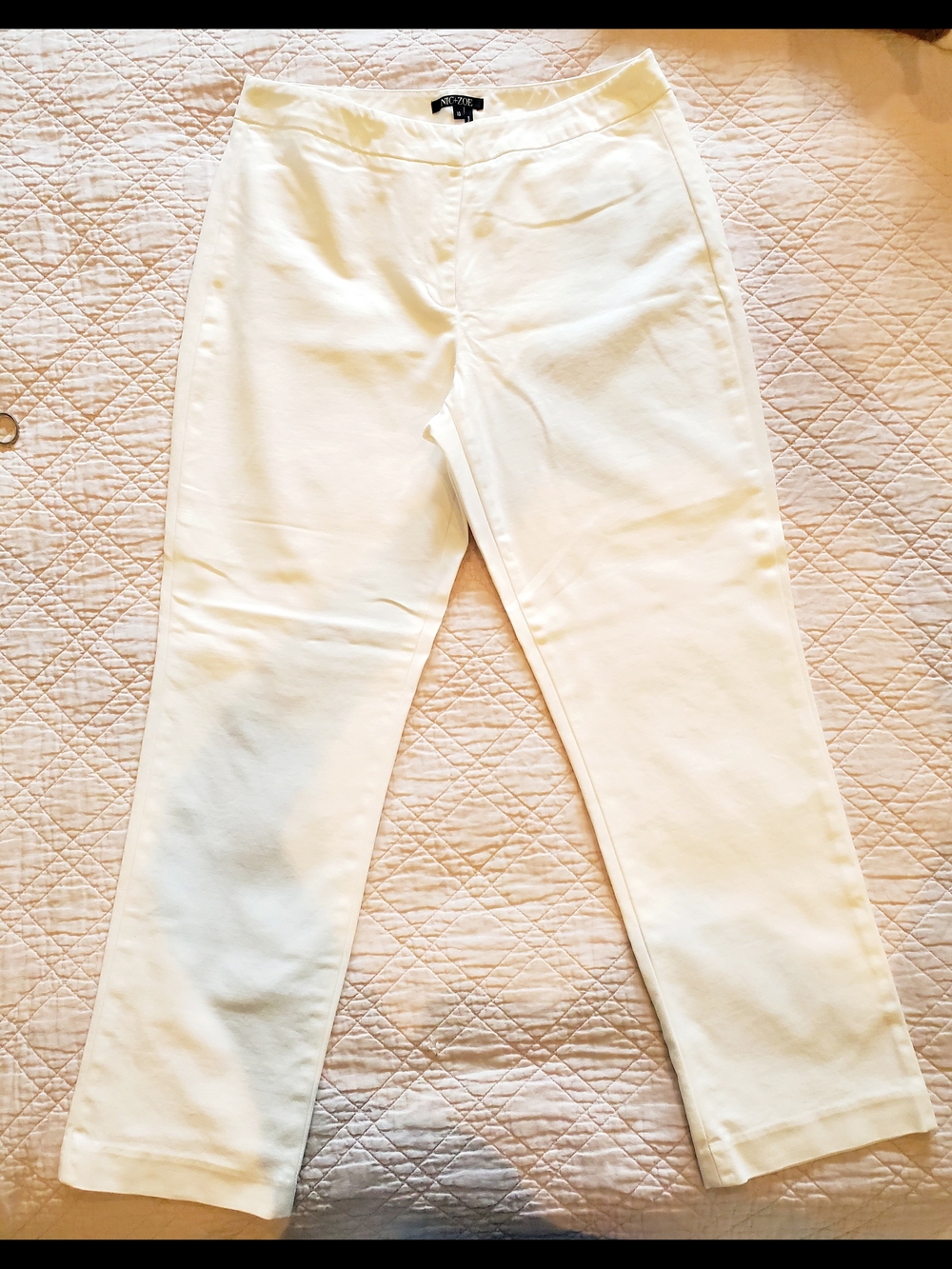 NIC+ZOE White Tailored Pants